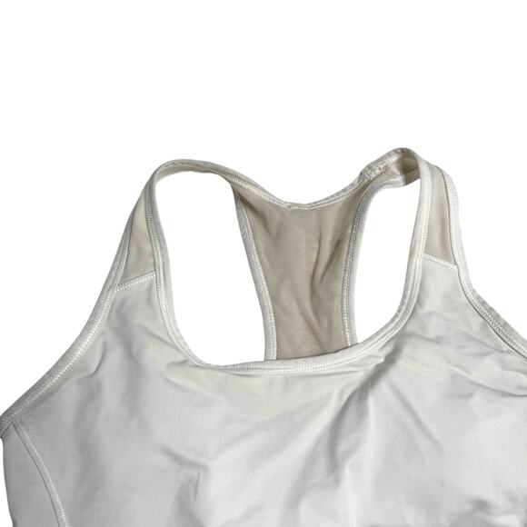 Lululemon Making Moves Bra Scoop Neck Racerback Keyhole White Size 8 - Picture 3 of 7